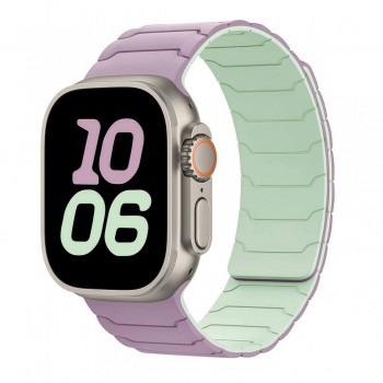Ремешок для часов Armor Magnetic Band Apple Watch 38/40/41 мм магнитный сиренево-мятный
