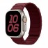 Ремешок no brand Armor Magnetic для Apple Watch 42/44/45/49 мм бордовый магнитный