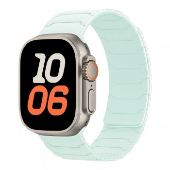Ремешок no brand Armor Magnetic Bracelet для Apple Watch 42/44/45/49 мм мятный магнитный