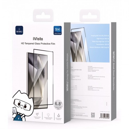 Защитное стекло WiWU iVista HD 9H для Samsung S26 Ultra 6.8 дюйма