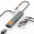 USB-C хаб 7 в 1 WiWU Travelling Wi-HB007 с кардридером и HDMI