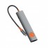 USB-C хаб 7 в 1 WiWU Travelling Wi-HB007 с кардридером и HDMI