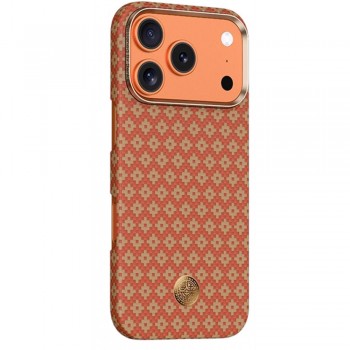 Чехол кевларовый Benks ArmorAir ArmorGrid Fortune Orange для iPhone 17 Pro Max