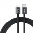 Кабель USB-C to Lightning Benks D46 2м нейлонова оплетка, швидка зарядка