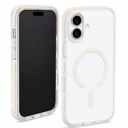 Чехол MagSafe Vibe Case для iPhone 17 белый