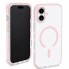 Прозрачный чехол с MagSafe Vibe Case для iPhone 17 розовый