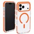 Прозрачный чехол MagSafe Vibe Case для iPhone 17 Pro Max оранжевый