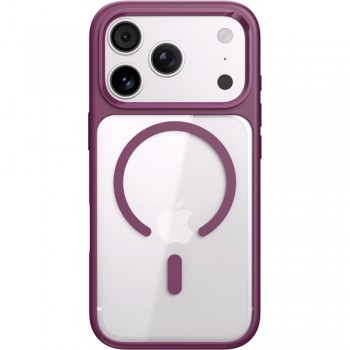 Чехол Rock Guard с MagSafe для iPhone 18 Pro, с красной рамкой