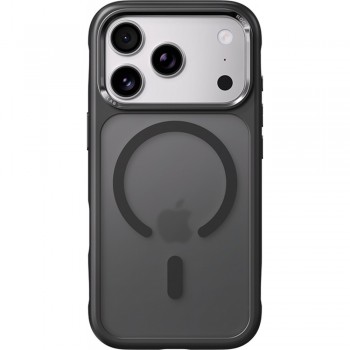 Матовый чехол Rock Guard Touch с MagSafe и металлической рамкой камеры для iPhone 18 Pro Max черный