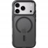 Матовий чохол Rock Guard Touch з MagSafe і металевою рамкою камери для iPhone 18 Pro Max чорний