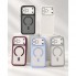Матовый чехол Rock Guard Touch с MagSafe и металлической рамкой камеры для iPhone 18 Pro Max красный