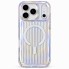 Чехол Rock Iridescent с MagSafe для iPhone 18 Pro Max белый перламутровый