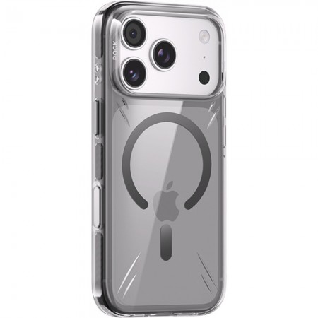 Противоударный чехол Rock Crystal Anti-drop с MagSafe для iPhone 18 Pro синий