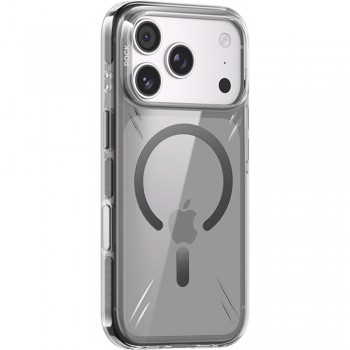 TPU чохол Rock Crystal Anti-drop Series з MagSafe для iPhone 18 Pro Max, чорний