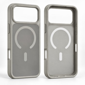 Матовый чехол Yind с MagSafe для iPhone 18 Pro Max серый
