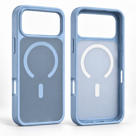 Матовий чохол Yind з MagSafe для iPhone 18 Pro Max блакитний