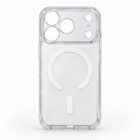 Прозорий чохол Clin Mag з MagSafe для iPhone 18 Pro Max