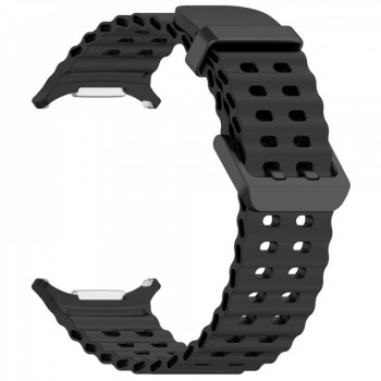 Ремешок Ocean band для Samsung Galaxy Watch Ultra 7/8, чёрный