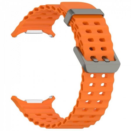 Ремешок Ocean band для Samsung Galaxy Watch Ultra 7/8, оранжевый