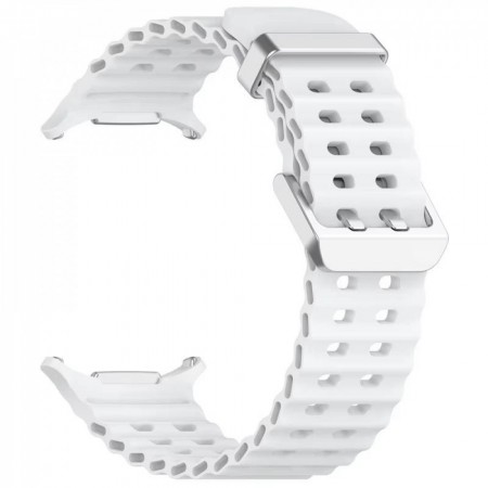 Ремешок Ocean band для Samsung Galaxy Watch Ultra 7/8, белый