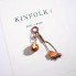 Брелок-подвеска для ключей и сумки в виде булочек и пирожного