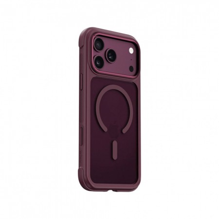 Магнітний чохол AreoArmor Pro AA-202 для iPhone 17 Pro / 18 Pro темно-вишневий