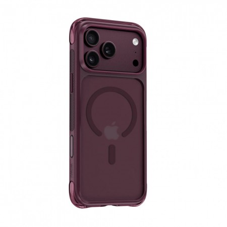 Магнітний чохол AreoGuard Pro AG-202 для iPhone 17 Pro Max / 18 Pro Max темно-вишневий