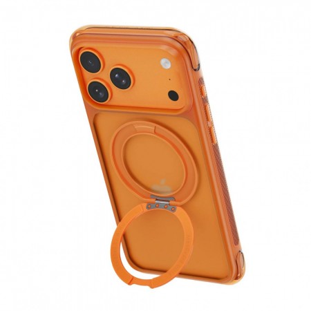 Магнітний чохол AreoGuard Ultra AG-203 для iPhone 17 Pro / 18 Pro помаранчевий