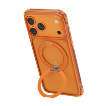 Магнітний чохол AreoGuard Ultra AG-203 для iPhone 17 Pro Max / 18 Pro Max помаранчевий