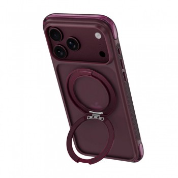 Магнітний чохол AreoGuard Ultra AG-203 для iPhone 17 Pro Max / 18 Pro Max темно-вишневий