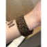 Ремешок Milanese Loop миланская петля для Apple Watch 42/44/45/49 мм леопардовый