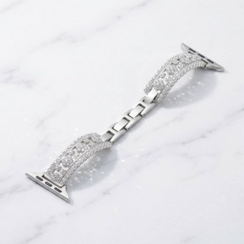 Ремінець Lace Clover Diamond Band для Apple Watch 42/44/45/49 мм Starlight