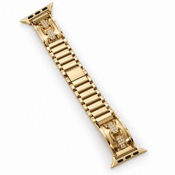 Металлический ремешок Steel Series Chain link для Apple Watch 38/40/41 мм золотой
