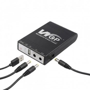 Міні-ДБЖ для роутера та модема WGP DC UPS 10400 мА·год, 18 Вт, вихід 12 В Міні-ДБЖ для роутера та модема WGP DC UPS 10400 мА·год, 18 Вт, вихід 12 В